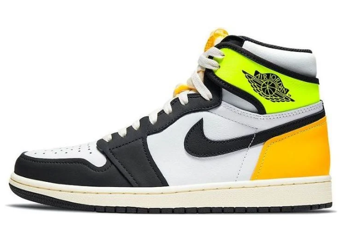 Air Jordan 1 Retro High OG Volt Gold 555088-118 | Classic Court High-Top