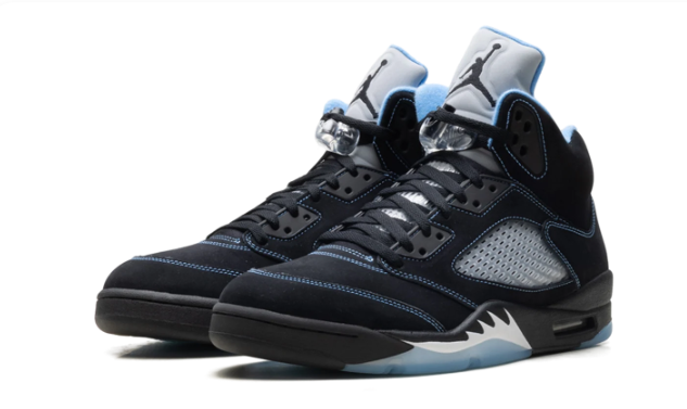 Air Jordan 5 Black/University Blue (2026) DD0587-008 | Retro High-Top