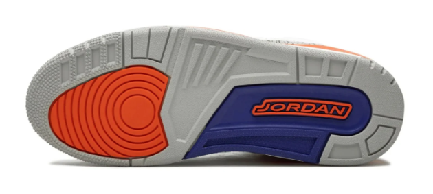 Air Jordan 3 Retro Knicks | Blue & Orange High-Top