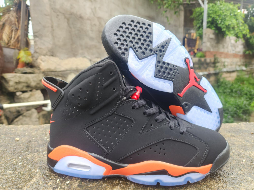 Air Jordan 6 Retro Black-Orange “Shattered Backboard”