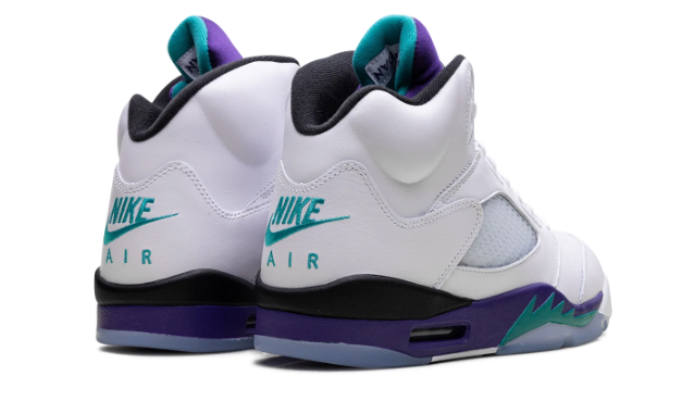 Air Jordan 5 Retro OG Grape 2025 HQ7978-100 | Classic White & Purple