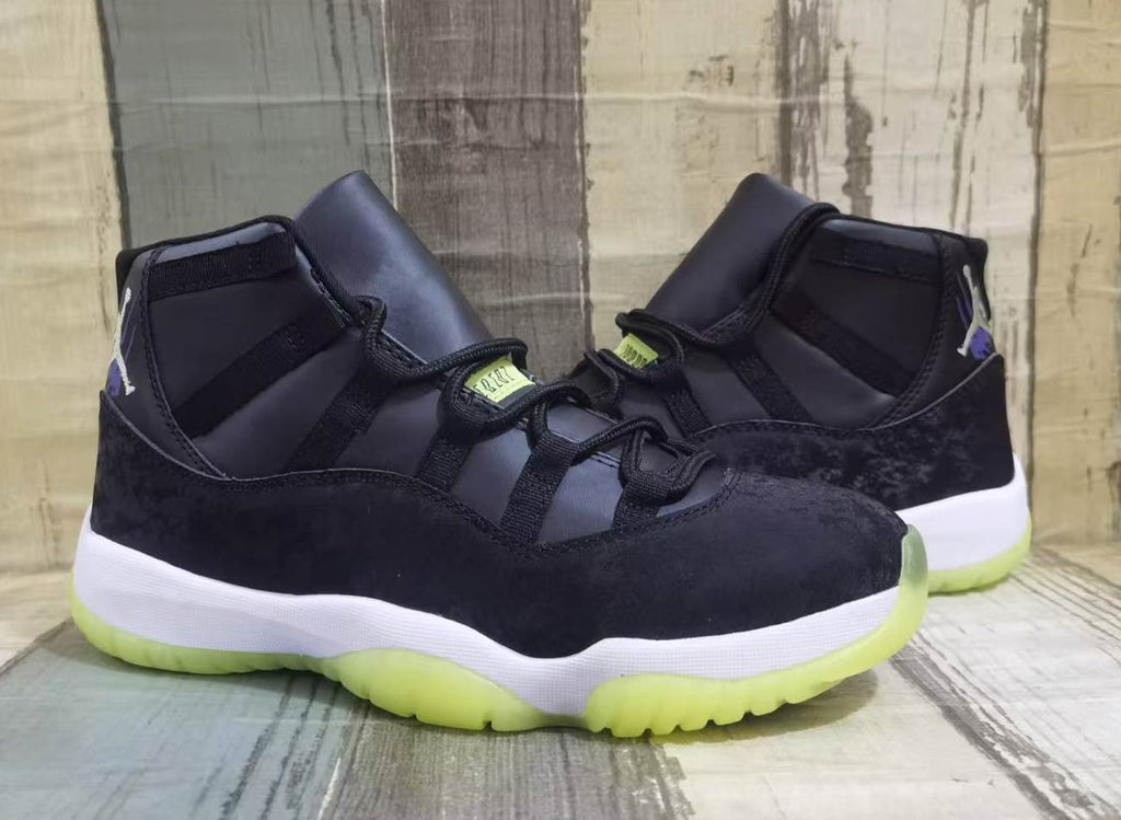 Air Jordan 11 Retro “Halloween” Black Barely Volt Glow-in-the-Dark
