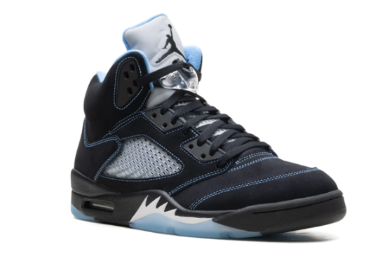 Air Jordan 5 Black/University Blue (2026) DD0587-008 | Retro High-Top