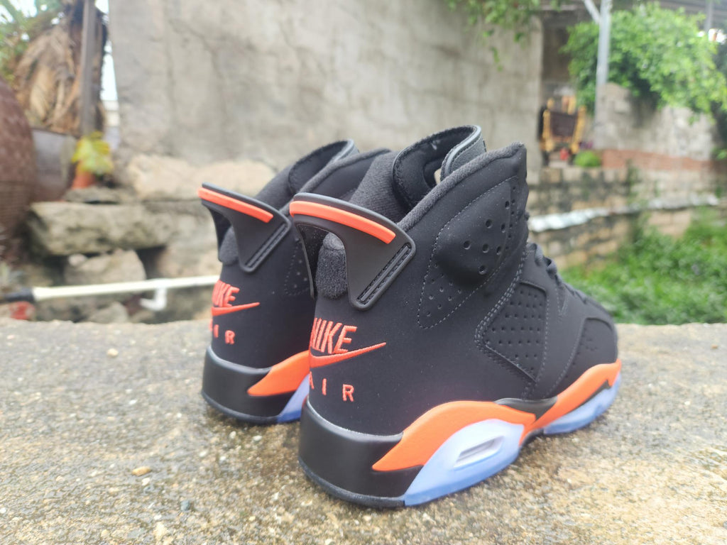 Air Jordan 6 Retro Black-Orange “Shattered Backboard”
