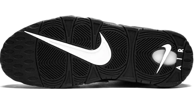Nike Air More Uptempo Black & White 414962-00 | Bold Court Classic