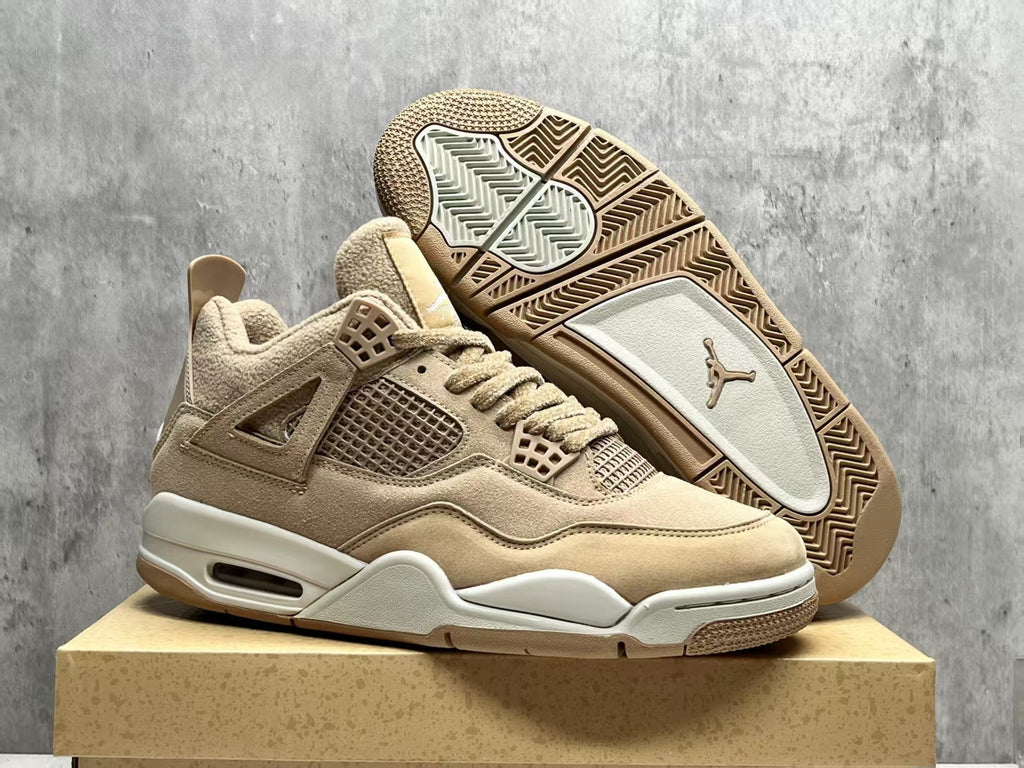 Air Jordan 4 Retro Milk Tea Beige Cream