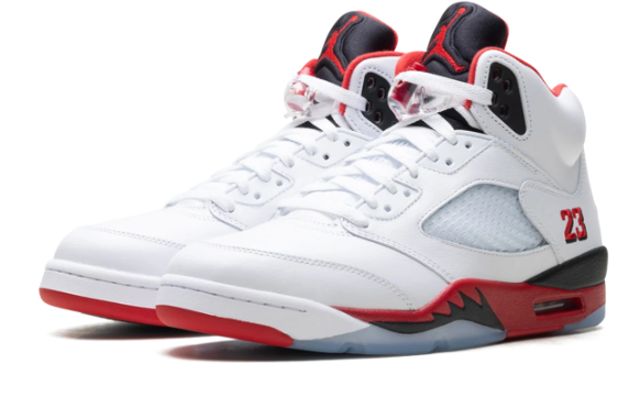 Air Jordan 5 Retro “Fire Red Black Tongue” (2025)