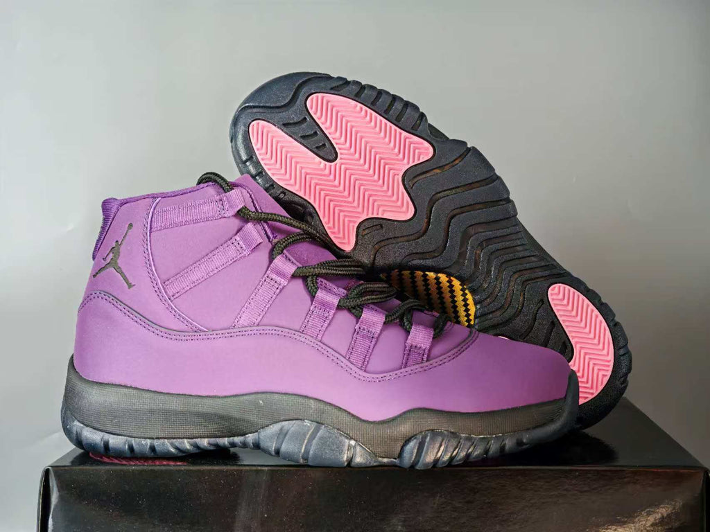 Air Jordan 11 Retro Mojave Canyon Purple Off Noir Violet Dust Medium Soft Pink
