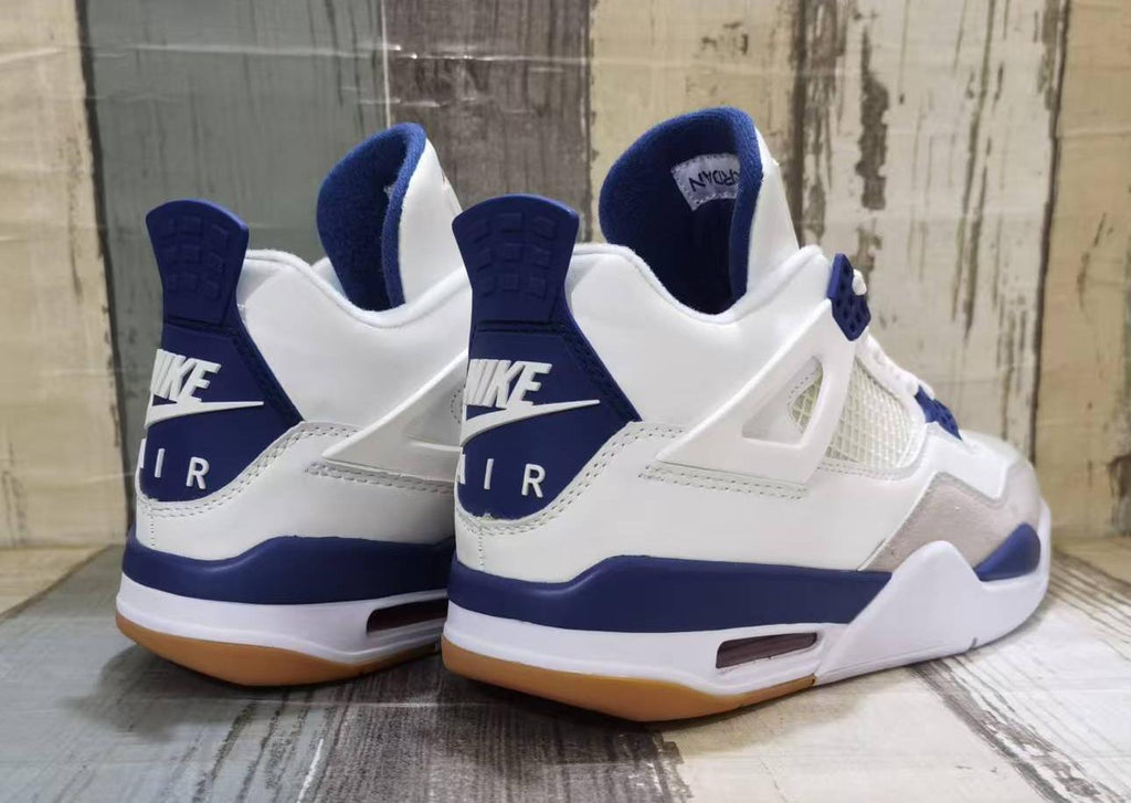 Air Jordan 4 Retro Off-White Blue