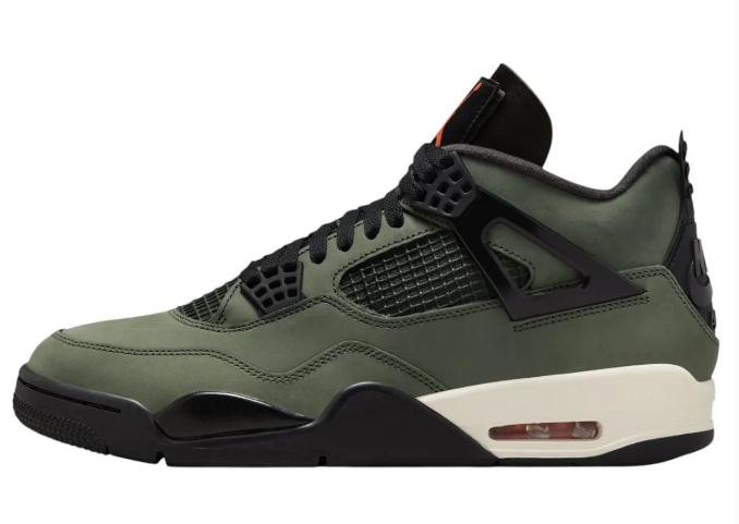 Undefeated x Air Jordan 4 “Deep Green” (2025)