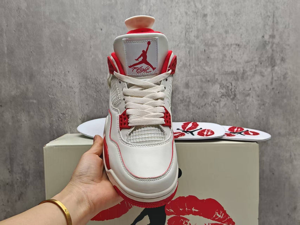 Air Jordan 4 Retro “Valentine’s Day” Sierra Red/White