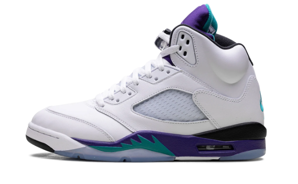 Air Jordan 5 Retro OG Grape 2025 HQ7978-100 | Classic White & Purple