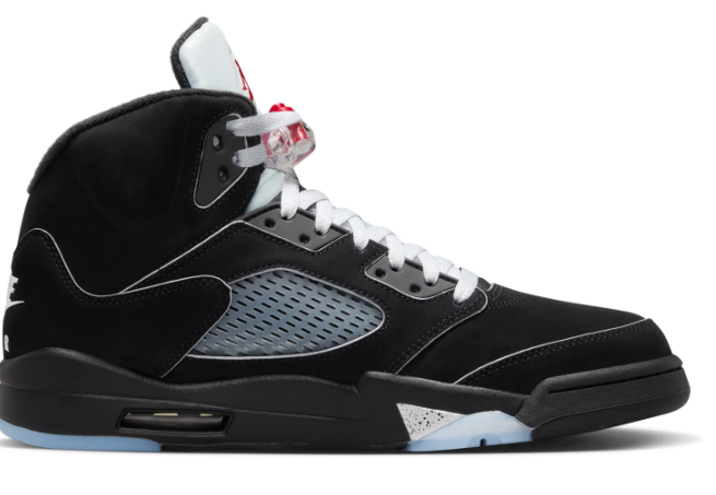 Air Jordan 5 Retro OG Black Metallic Reimagined HF3975-001 | Reflective Tongue