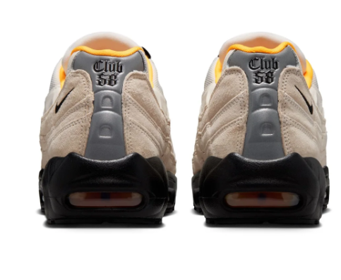 Nike SB Air Max 95 “Club 58” | Sail / Black / Laser Orange