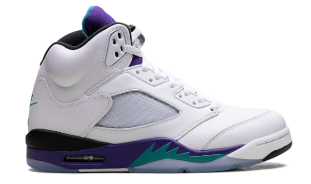 Air Jordan 5 Retro OG Grape 2025 HQ7978-100 | Classic White & Purple