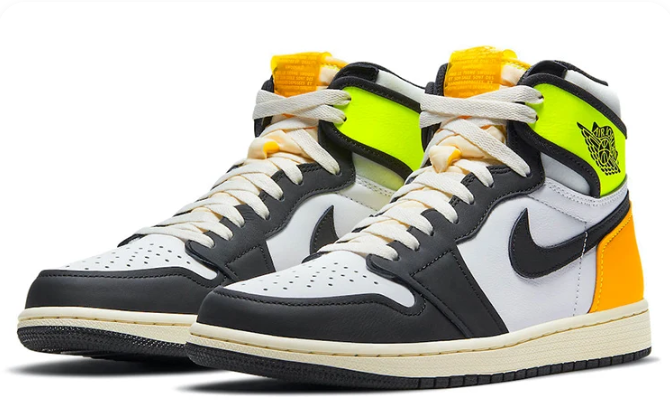 Air Jordan 1 Retro High OG Volt Gold 555088-118 | Classic Court High-Top