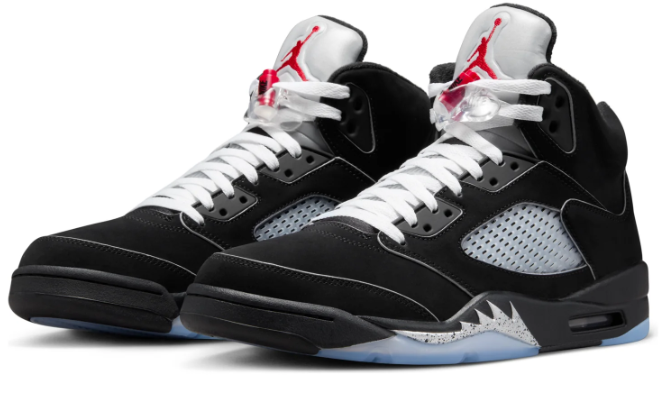 Air Jordan 5 Retro OG Black Metallic Reimagined HF3975-001 | Reflective Tongue