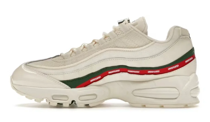 Undefeated x Nike Air Max 95 SP Sail | Layered Air Classic