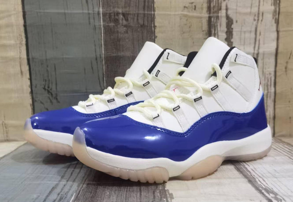 Air Jordan 11 Retro White Blue Red Men's & Women's