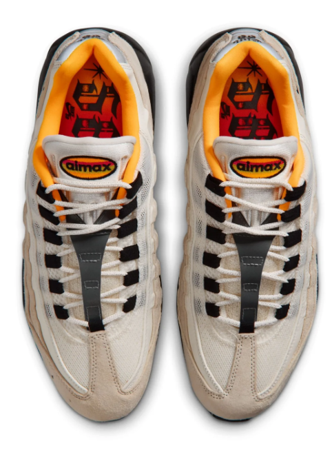 Nike SB Air Max 95 “Club 58” | Sail / Black / Laser Orange