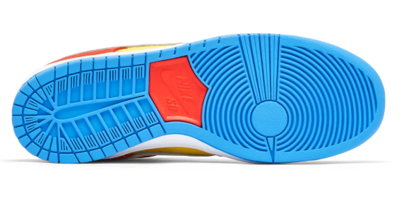 Nike SB Dunk Low Pro “Bart Simpson” Skate Shoe