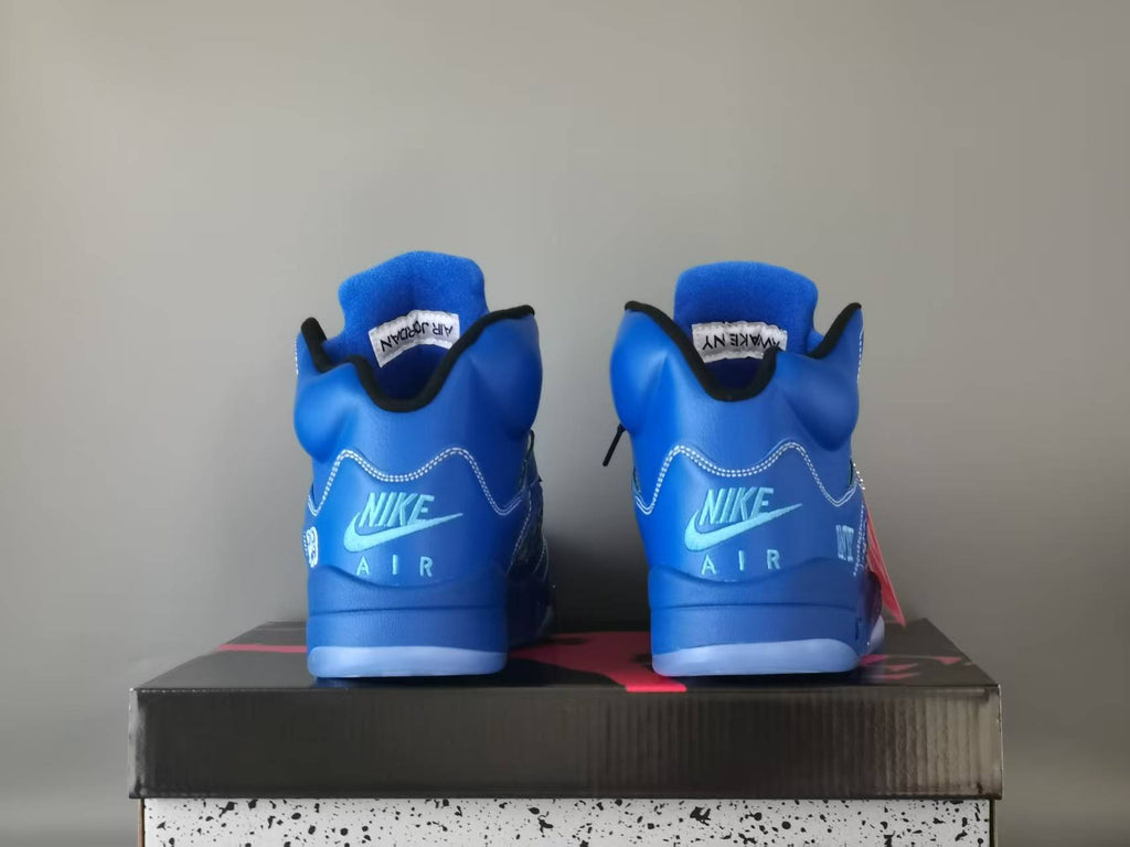 Air Jordan 5 Retro “NY” Arctic Blue/Black (Copy)
