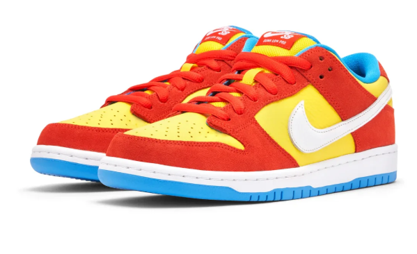 Nike SB Dunk Low Pro “Bart Simpson” Skate Shoe