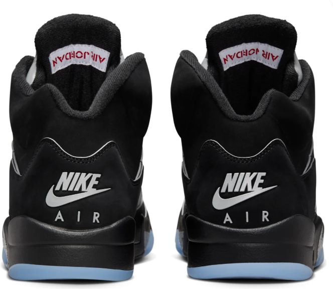 Air Jordan 5 Retro OG Black Metallic Reimagined HF3975-001 | Reflective Tongue
