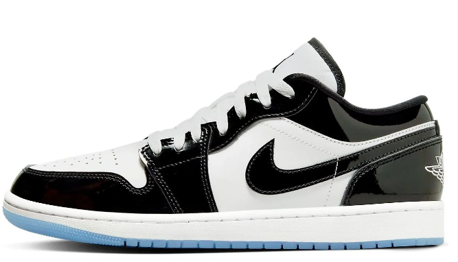 Air Jordan 1 Low SE “Black/White Concord” | F1C329