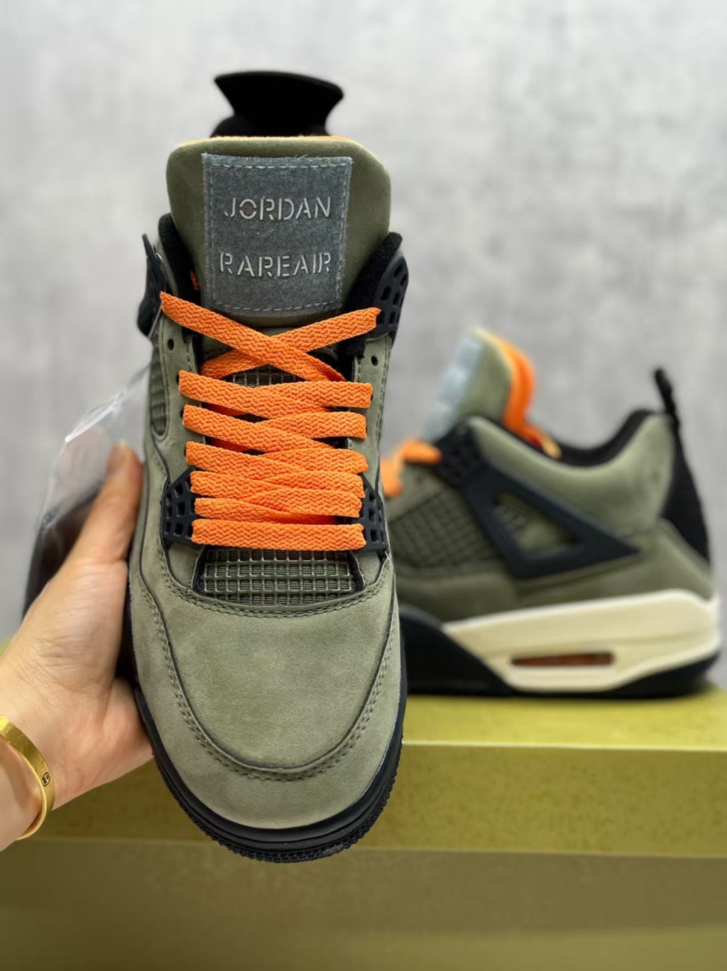 Air Jordan 4 Retro Olive Green